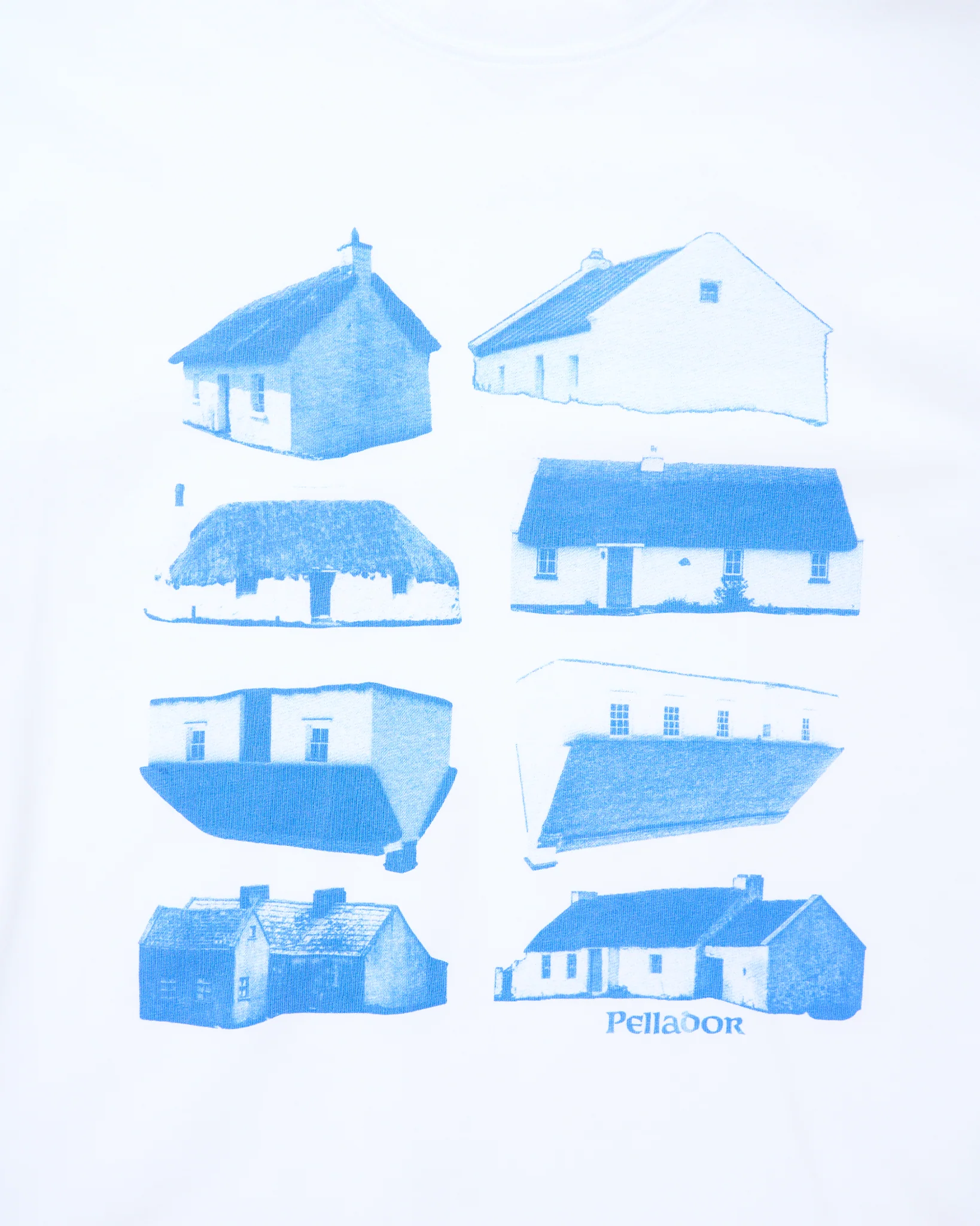 Blue Cottage Tee - White - Image 3