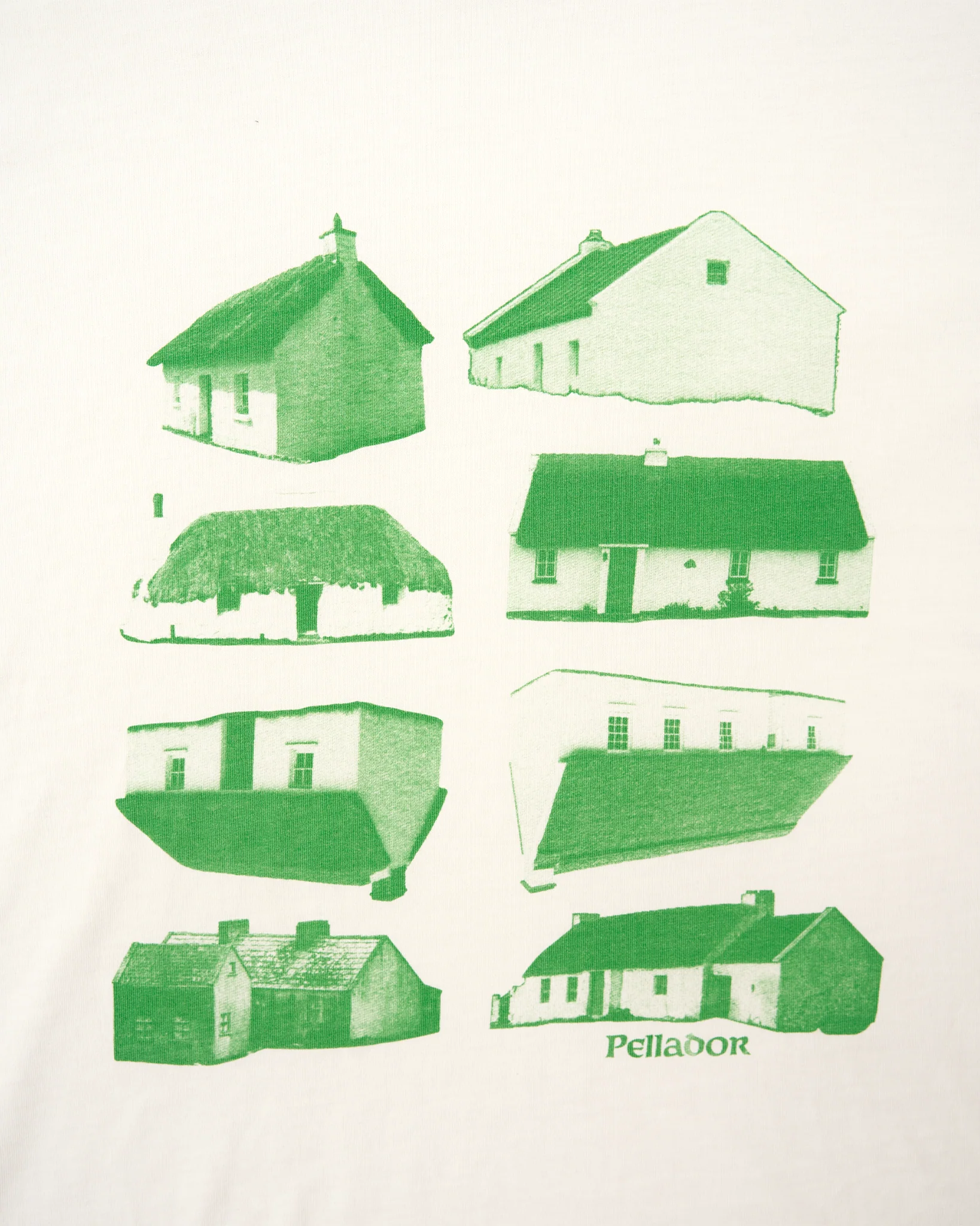 Green Cottage Tee - Beige - Image 3