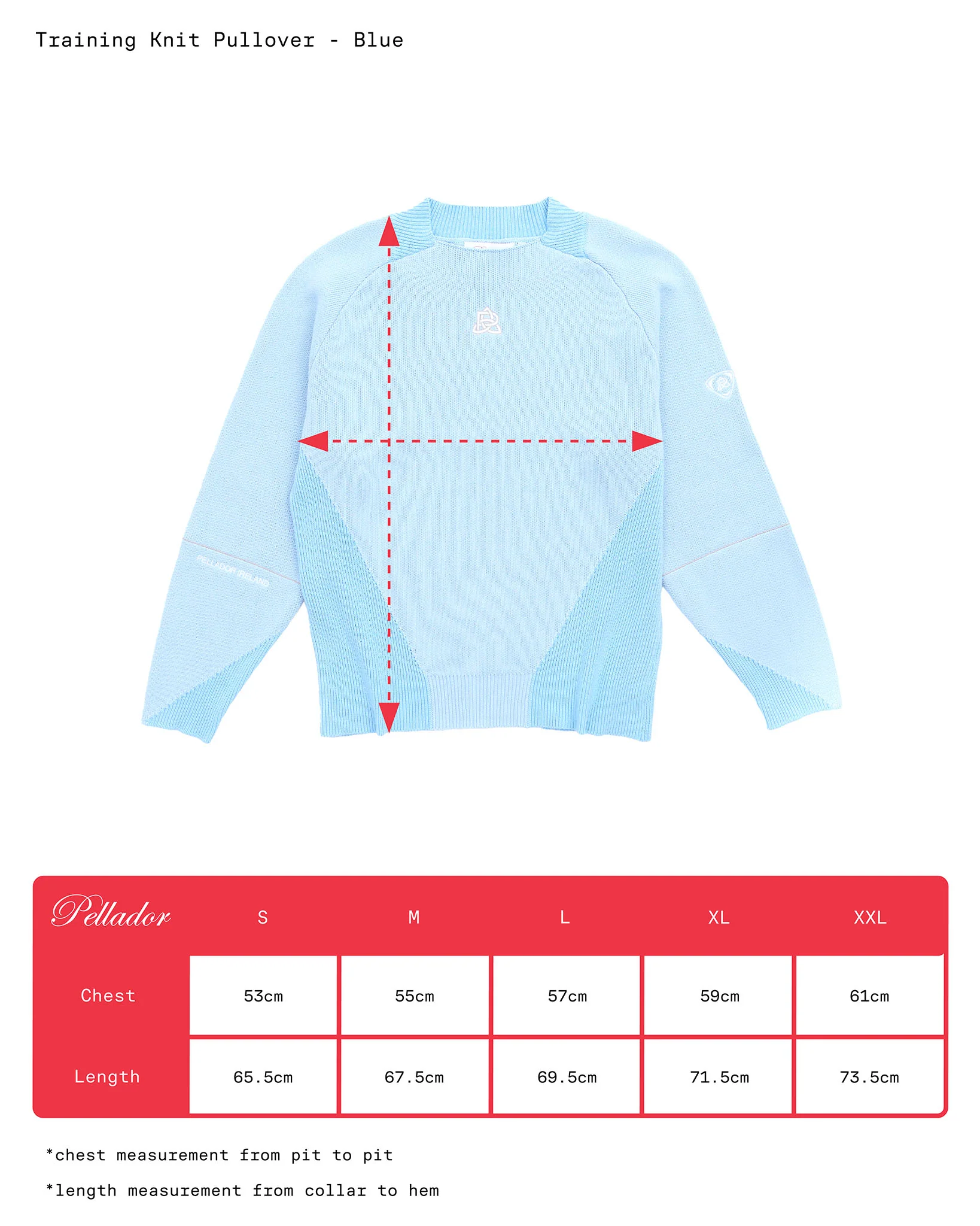 Football Pullover Knit - Blue - Image 7