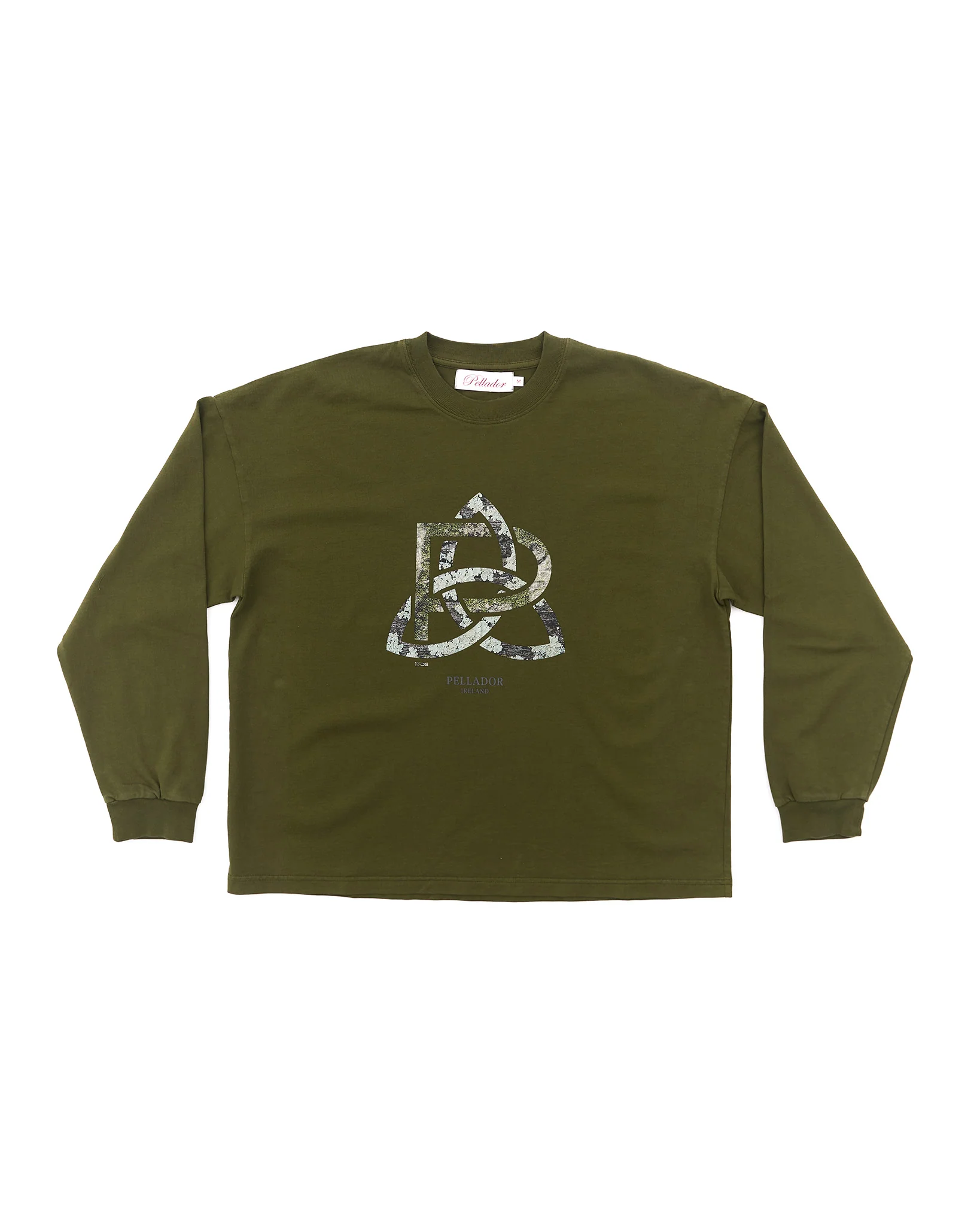 Forest Knot Logo L/S Tee - Green