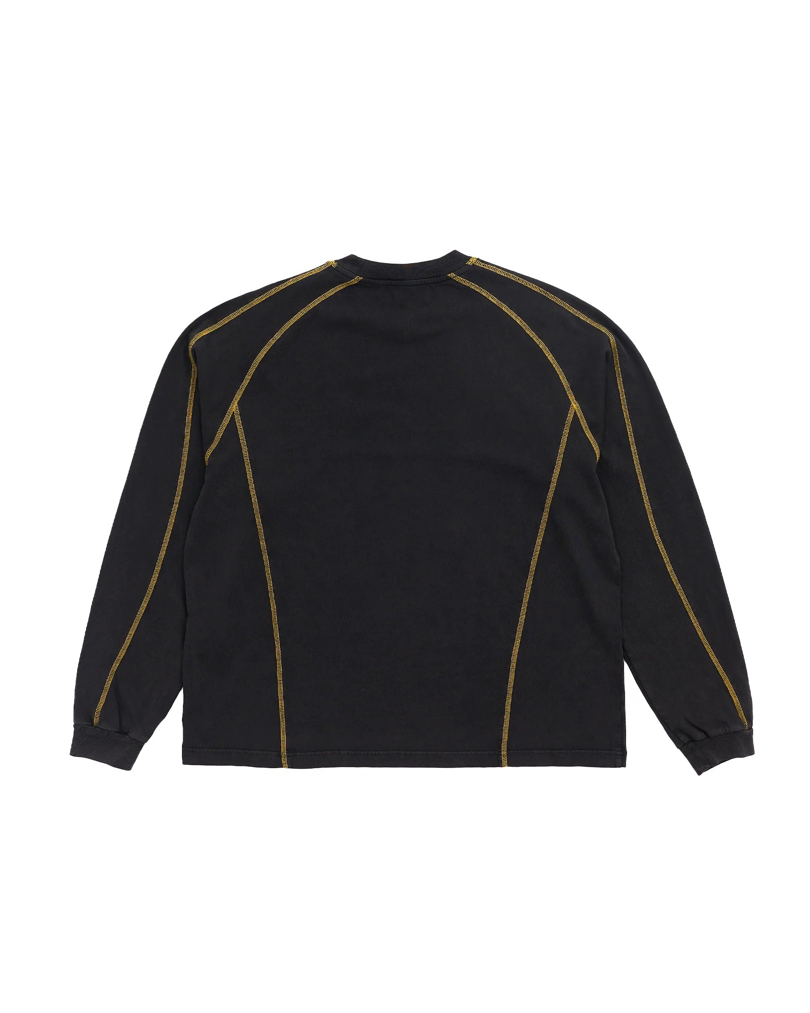 Overlock Longsleeve Tee - Black - Image 2