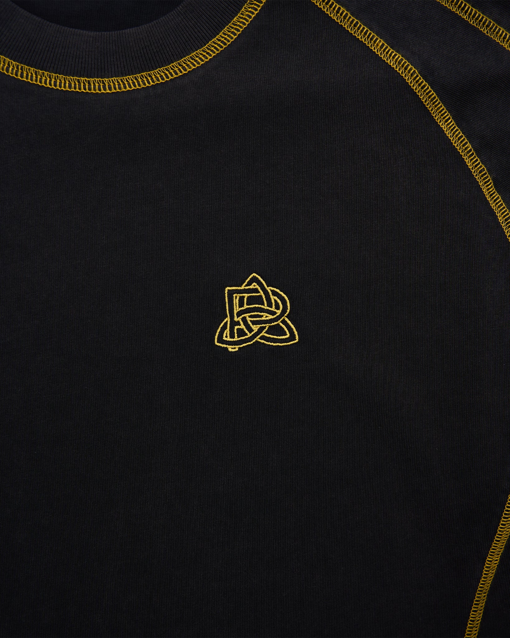 Overlock Longsleeve Tee - Black - Image 4