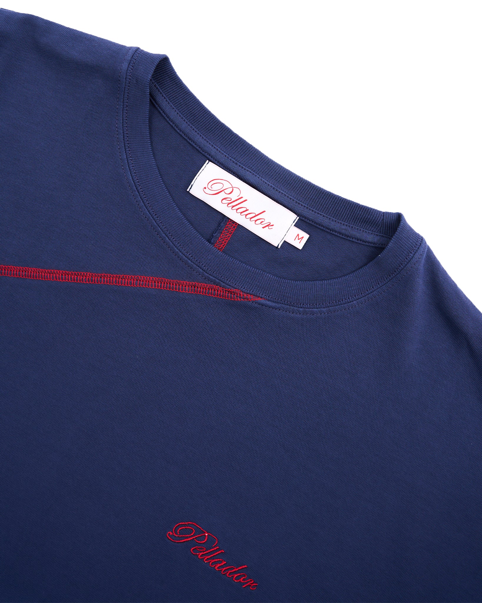 Overlock Longsleeve Tee - Navy - Image 3