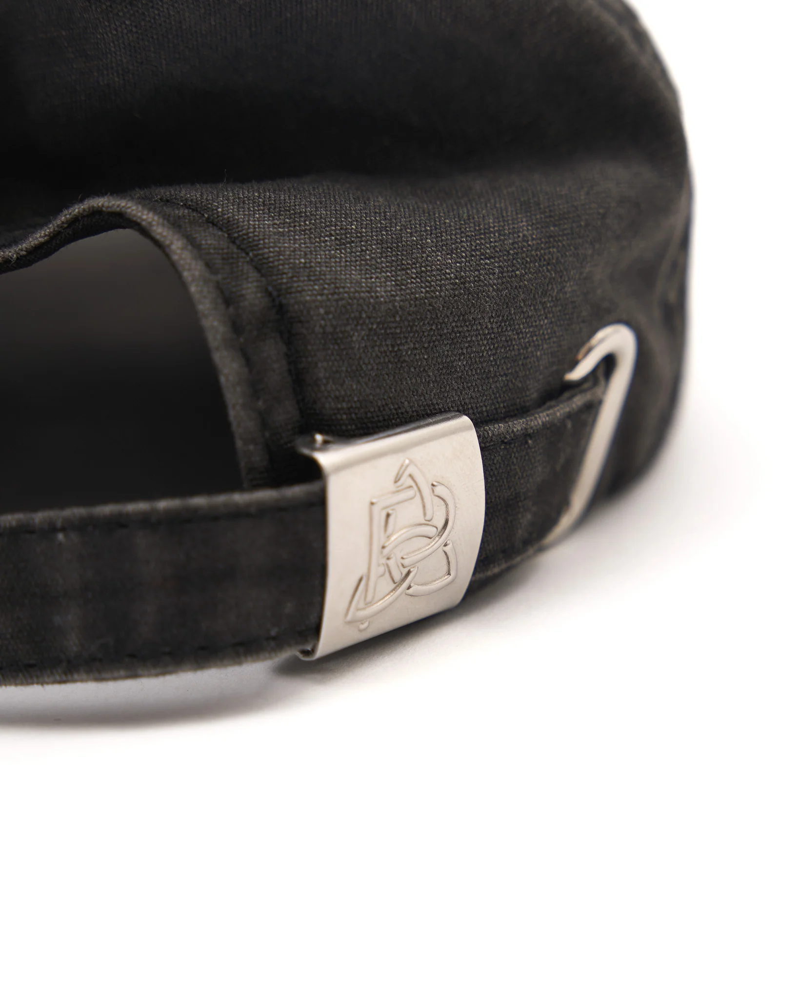 Pellador Ireland Distressed Cap - Washed Black - Image 3