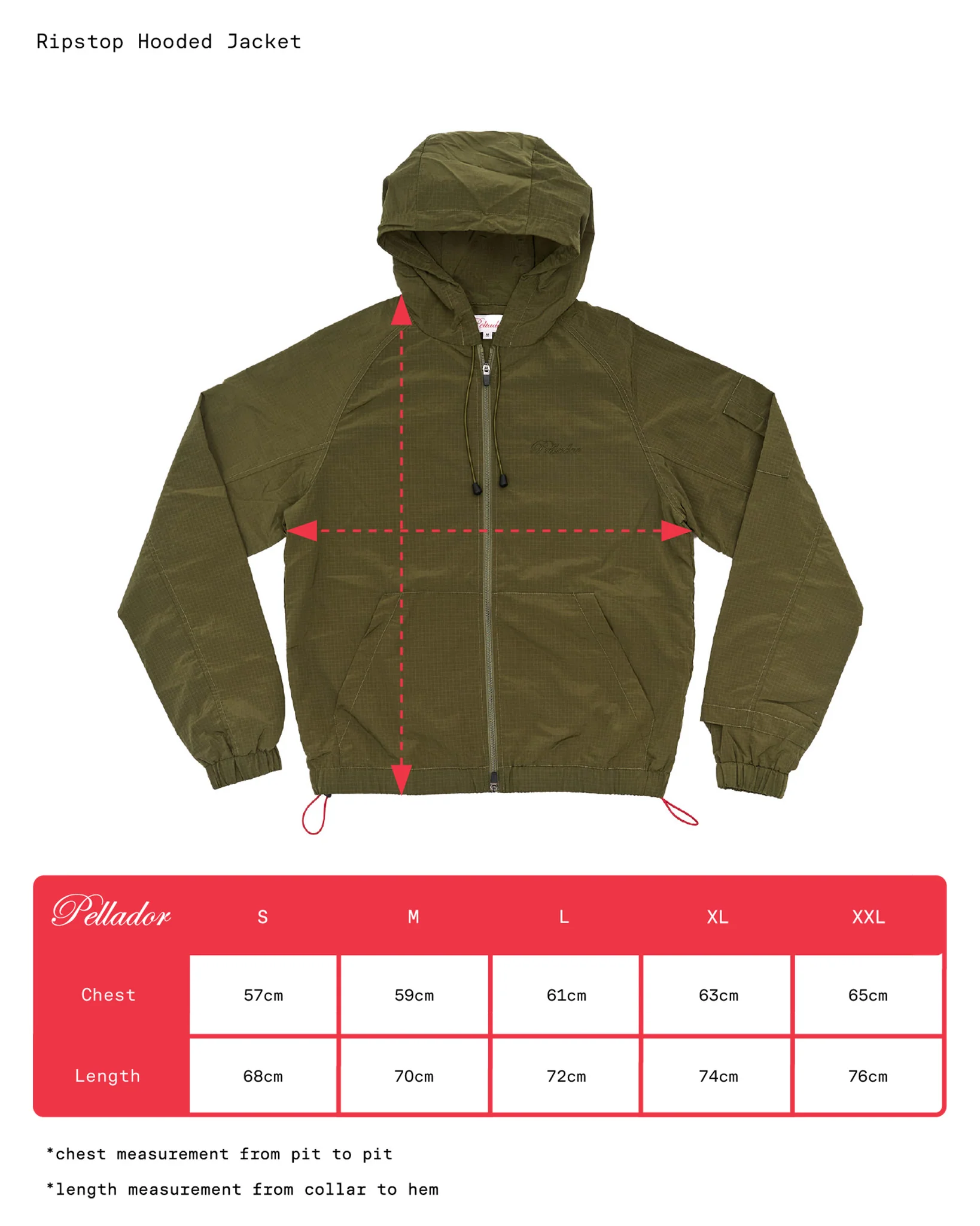 Ripstop Hooded Jacket - Image 5