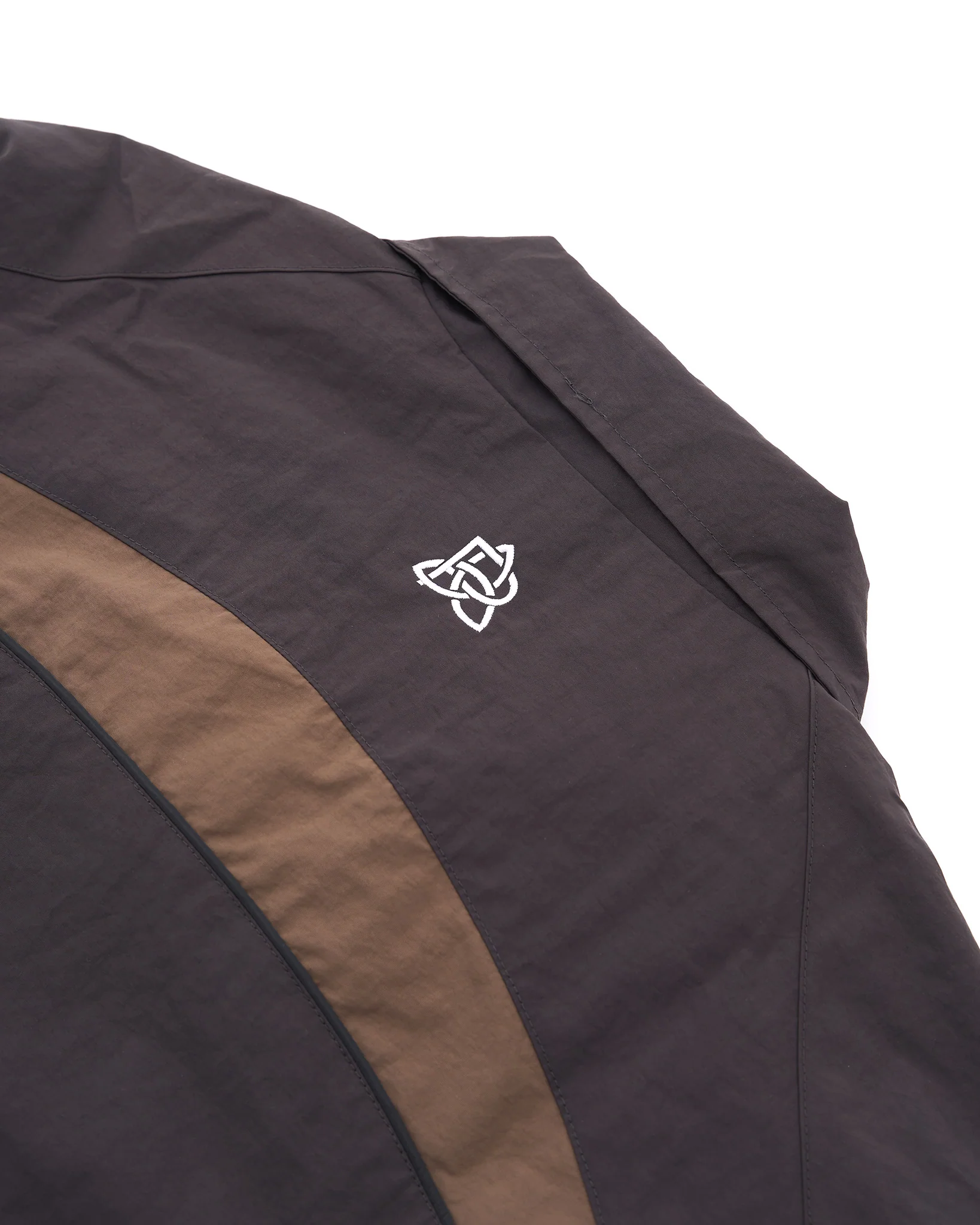 Track Jacket - Charcoal & Green - Image 4
