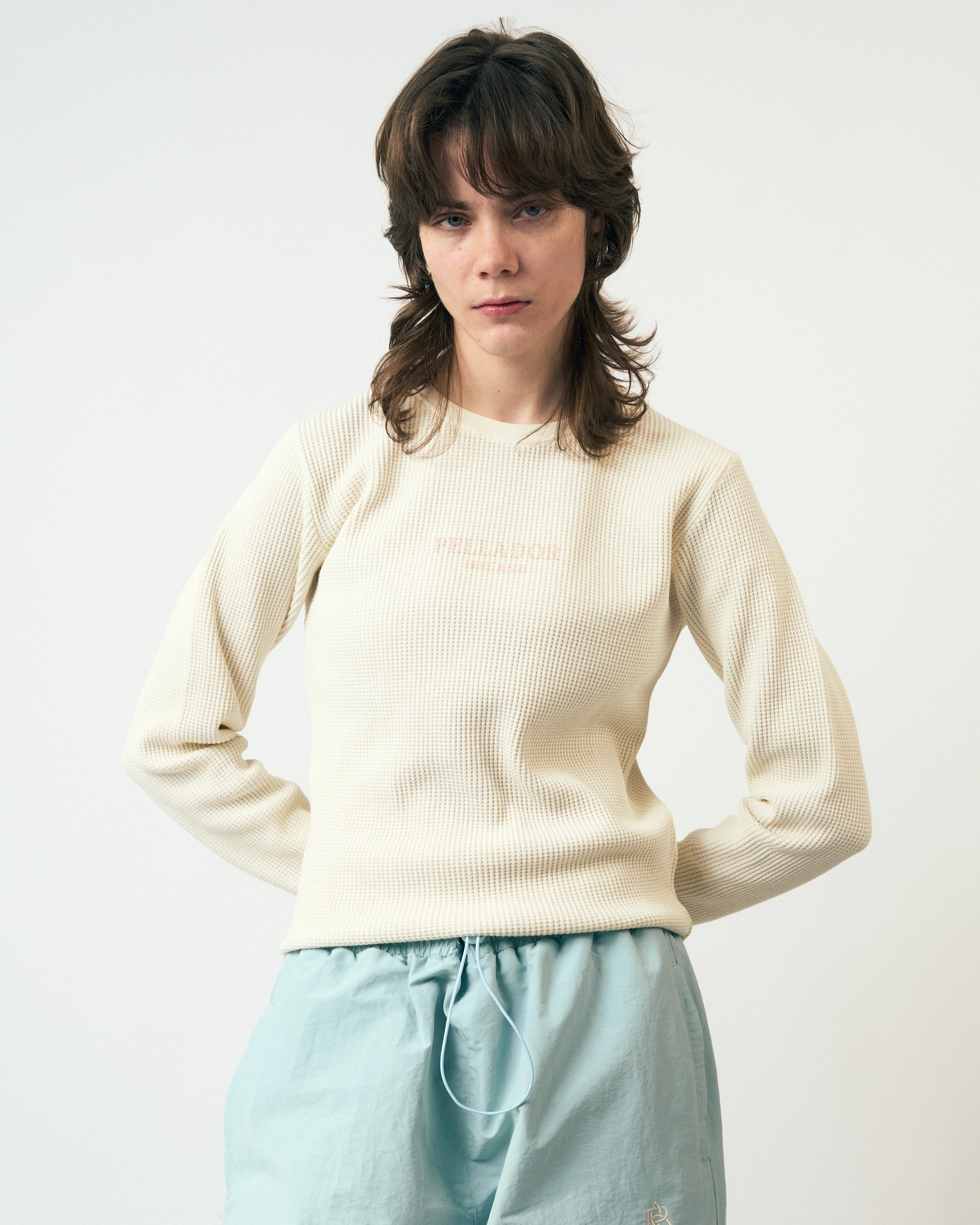 Pellador Ireland Waffle Crew - Beige - Image 5